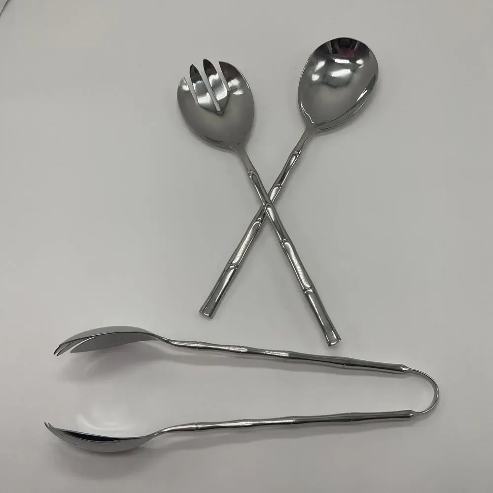 Lets Eat Stainless Steel Serving Utensil Set